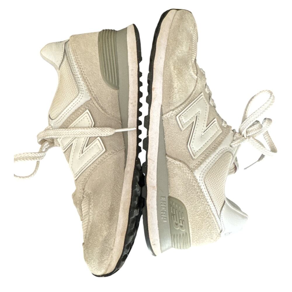 New Balance Classic 574 Nimbus Cloud Suede Mesh Upper Sneaker 8 - Picture 3 of 10